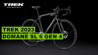 🚲TREK 2023 Domane SL 6 Gen 4  Endurance road bike [upl. by Ellemrac450]