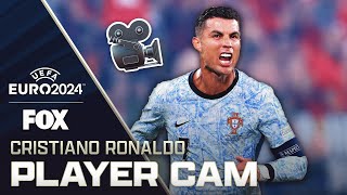 🎥 Cristiano Ronaldo Top moments vs Georgia  Player Cam [upl. by Ecitnerp]