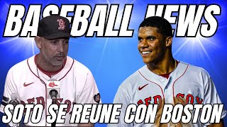 JUAN SOTO SE REUNE CON LOS RED SOX DE BOSTON [upl. by Cathy]