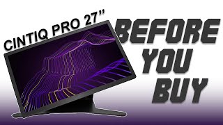 Wacom Cintiq Pro 27quot  Before You Buy [upl. by Dajma]