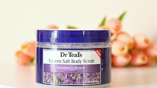 Dr Teals Epsom Salt Body Scrub Review [upl. by Girish741]