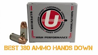 The 380 ACP Doesnt Suck Anymore Best 380 ACP Ammo Hands Down [upl. by O'Rourke]