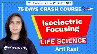 75 Days CSIRUGC NET Crash Course  Isoelectric Focusing  Unacademy Live CSIR UGC NET [upl. by Attennot]