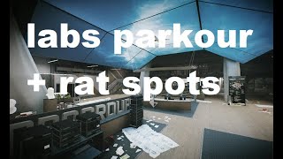 Labs parkour  rat spots  Tarkov [upl. by O'Donovan96]