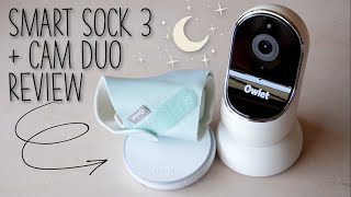 Owlet Smart Sock 3  Cam Monitor Duo Review [upl. by Bethina804]