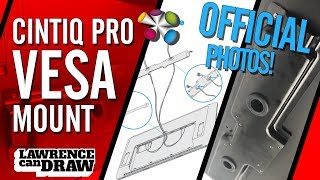 OFFICIAL Wacom Cintiq Pro 24 VESA mounts for Ergotron arms pt2 [upl. by Skipp508]