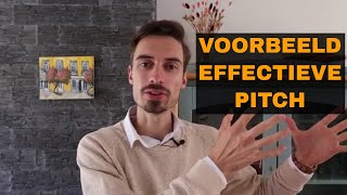 7 Tips om te Pitchen met Zelfvertrouwen  Elevator Pitch Voorbeeld [upl. by Ertsevlis39]