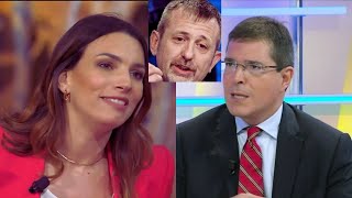 VITTORIA BALDINO ATTACCA CAPEZZONE E DELMASTRO SCIVOLONE IN DIRETTA TV [upl. by Ferino]