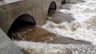 Salt River at Gilbert Rd 2023 flooding [upl. by Faxen860]