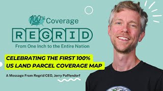 Celebrating the First 100 US Land Parcel Coverage Map [upl. by Chiquita]