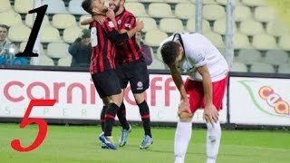 15° Gol del Foggia 20152016 ALBERTO GERBO [upl. by Enneire]