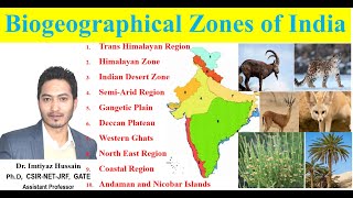 Indian Biodiversity  Biogeographic Realms  Environment Shankar IAS  Ch 101  UPSCSSCPCS Exam [upl. by Deppy]