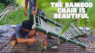 🎋 DIY Bamboo Chair – StepbyStep Guide  Living Nature 🌿 [upl. by Adnorhs]