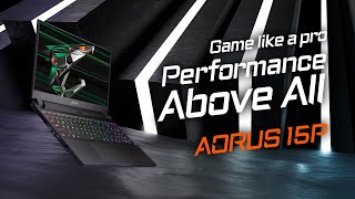 AORUS 15P Intel 11th Gen｜Product Overview [upl. by Enidlareg260]