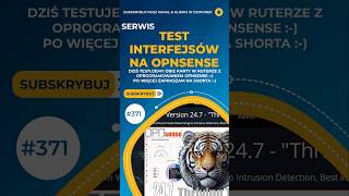 Test wydajności kart i rutera przy streamingu na OPNSENSE ZDANY opnsense router service S371 [upl. by Einiffit985]