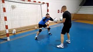 Futsal goalkeeper training  compilation October 2017 [upl. by Naus]