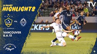 LA Galaxy vs Vancouver Whitecaps  HIGHLIGHTS [upl. by Nedrob]