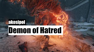 Sekiro  Demon of Hatred Boss [upl. by Macguiness]