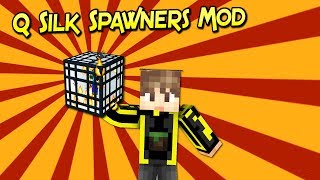 Q Silk Spawners Mod  Mueve Fácilmente Los Spawners De Monstruos  Minecraft 1122  Review Español [upl. by Leinad175]