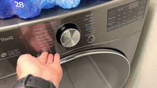 Clean Towels Without Washing Them By Using LG Steam Sanitary [upl. by Holzman]