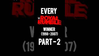 Every Royal Rumble Winner Part 2 wwe royalrumble shorts ytshorts viral [upl. by Enellek]