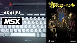 LAbbaye des Morts Retrodelux 2020 MSX 755 Walkthrough Comentado [upl. by Annahsat]