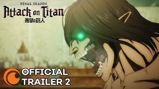 Attack on Titan Final Season Part 2  OFFICIAL TRAILER 2 [upl. by Naehgem966]