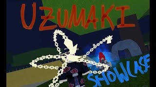 Shindo life Shinobi Life 2 AZARASHI Showcase [upl. by Ahsikal427]