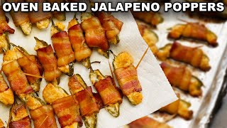 How To Make Bacon Jalapeno Poppers [upl. by Odraner]