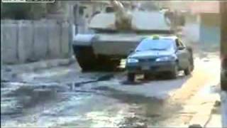 M1 Abrams Tank vs Terrorist Car [upl. by Mail]