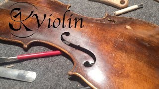 Acoustic Violin Repair [upl. by Haymes9]