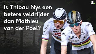 Is Thibau Nys een betere veldrijder dan Mathieu van der Poel  Slag om Balenberg [upl. by O'Brien470]