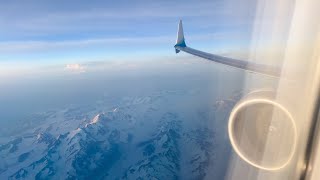 Alaska 737MAX9 Landing Anchorage Ted Stevens International airport ANC [upl. by Philo]