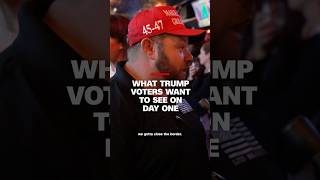 What Trump voters want to see on Day One [upl. by Harac]