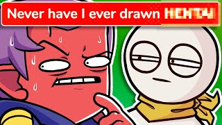 Never Have I Ever but Artists Draw Answers [upl. by Bilow]