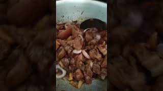 Cooking Pork Adobo with Pineapple tidbits asmrcooking porkrecipe [upl. by Eseenaj82]