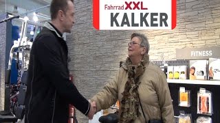 Preisübergabe von Fahrrad XXL Kalker Ludwigshafen an den Gewinner des MRN Quiz Frankenthal [upl. by Mitinger]