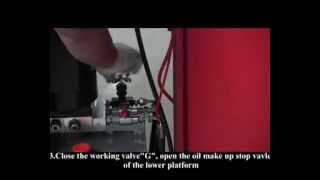 Platform Adjustment Guide for Scissor Lift B30 B30Y Z30 Z30Y [upl. by Miranda239]