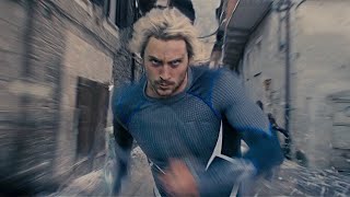 Quicksilver All Powers Scenes  MCU Compilation HD [upl. by Arezzini248]