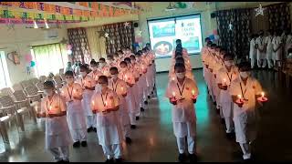 Traning school of nursing sindhudurg Lamp lighting Oath taking ceremony [upl. by Drusie]