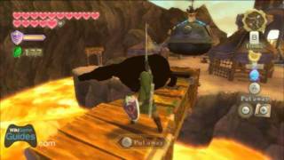 Zelda Skyward Sword Walkthrough  Protect the Robot Part 116  WikiGameGuides [upl. by Kelli179]