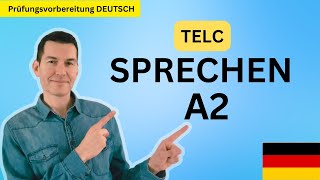 TELC A2 Sprechen  Prüfung Deutsch A2  Exam preparation [upl. by Cogen]