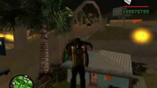 GTA San Andreas Firework Script [upl. by Nonnair]