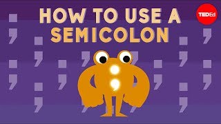 How to use a semicolon  Emma Bryce [upl. by Irbua]