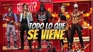 TODO ESTO LLEGA ESTA SEMANA  AGENDA SEMANAL  FREE FIRE  NUEVO PASE BOOYAH  RULETA MÁGICA 🪄 [upl. by Lamb]