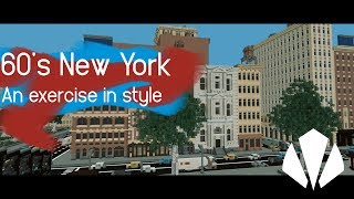 Minecraft Cinematic  New York [upl. by Irvine]