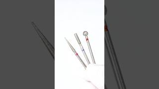 ✨Three drill bits help you reach flawless nail prep bits drillbits nailprep [upl. by Onder561]