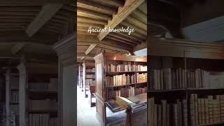 Wells Cathedral library shorts knowledge books library cathedral history old amazingfacts [upl. by Seabrook]