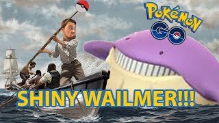 WHALING FOR SHINY WAILMER IN POKEMON GO THE HUNT BEGINS [upl. by Jovita]