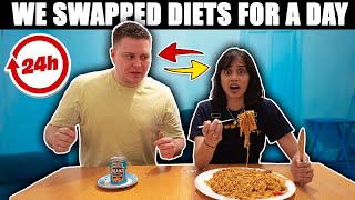 We swapped diets for 24 hours ft ClickForTaz [upl. by Eyla]